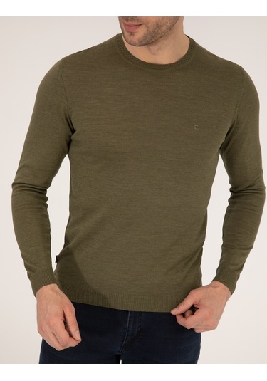 Pierre Cardin Erkek Açık Yeşil Kazak /triko 50257301-vr092 Açık Yeşil