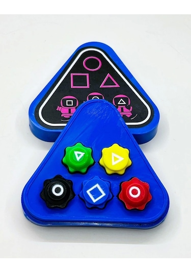 Özel Kutuda Squid Game 5 Taş Oyun Seti 3 Kutulu Özel Set