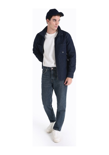 Colin's Colins Regular Fit Fermuarlı Erkek Ceket Cl1065594 Denim Colin's Colins Regular Fit Fermuarlı Erkek Ceket Cl1065594 Denim