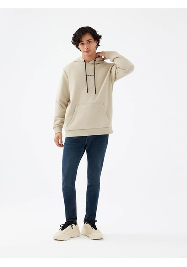 Loft Regular Fit Taş Erkek Sweatshirt Lf2034269 Taş