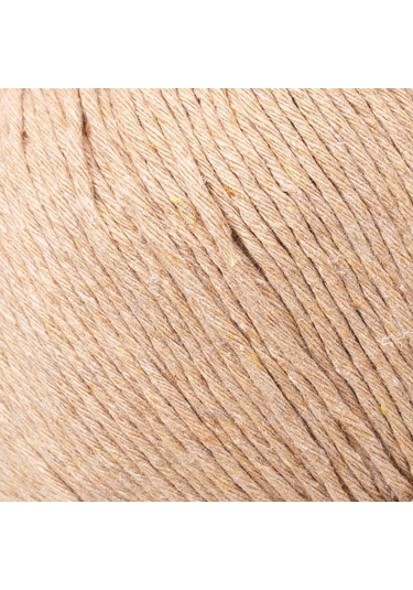 Büro Ev Ofis Hobi Dikiş Atölyesi İçin Doğal Pamuk Tenrengi El Örgü İpi