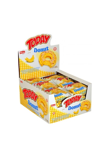 Today Donut Kek Muzlu 35 Gr. 24 Adet (1 Kutu)
