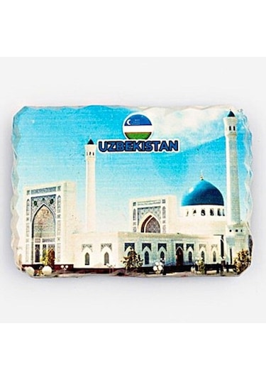 Özbekistan Registan Meydanı Kırık Magnet
