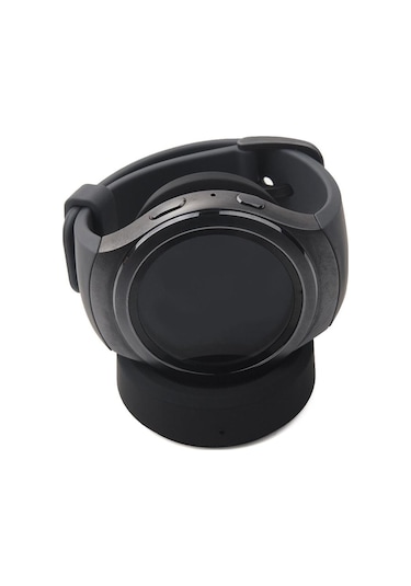Suntek Samsung Uyumlu Gear Sport Sm-r600 Watch Siyah Için Kablosuz