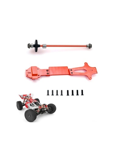 Didadodo Wltoys 1/14 144001 Araç Yükseltme Orta Şaft Ve Kat Zemin Takımı - Alüminyum Alaşım