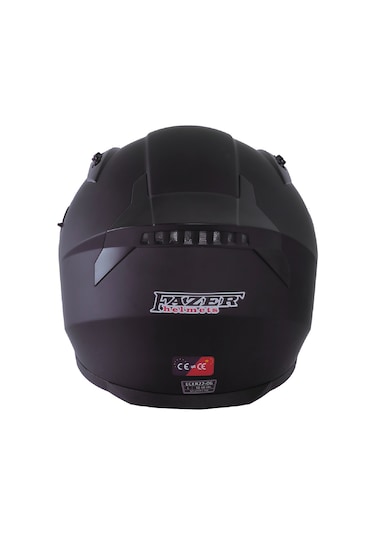 Fazer Ece 22.R06 Double Vizörlü Full Face Motor Kaskı Mat Sİyah