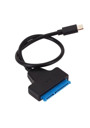 Cr30 Type-c 3.1 Sata Kablosu 2,5 İnç Ssd Hdd Sabit Disk Dönüştürücü 5gbps Hızında Çevirici Adaptör Max 3tb