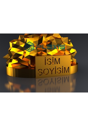 İsminize Özel Fıfa Ballon D'or Maketi Gold Kaplama 20 Cm Boy Dekor Hediyelik