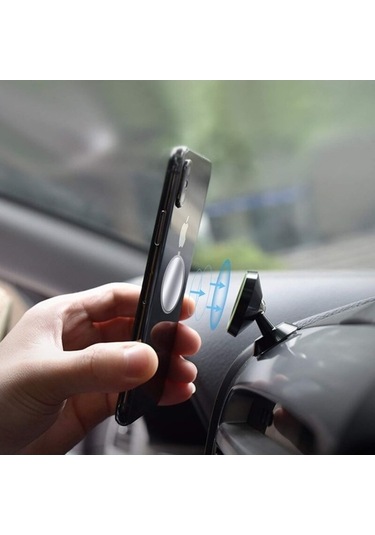 Yingfu 8'lü Metal Plaka Seti, Yapışkanlı İnce Metal Mıknatıs, Telefon Tutucu İçin Diğer