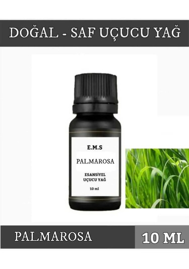 Palmarosa Esansiyel Uçucu Yağı Buhurdanlık Difüzör Oda Koku 10 Ml