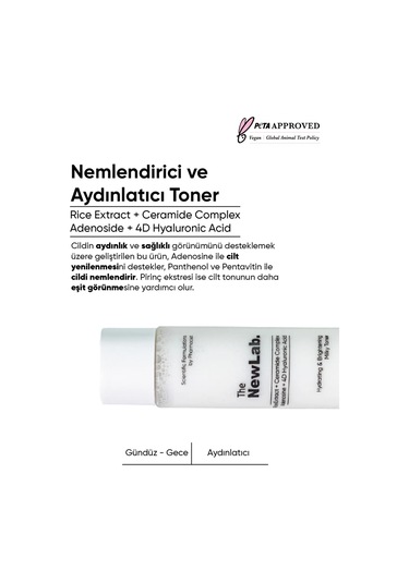 The NewLab Nemlendirici Ve Aydınlatıcı Milky Toner 150ml(rice Extract, Adonesine, Ceramide Complex, 4d H.acid)