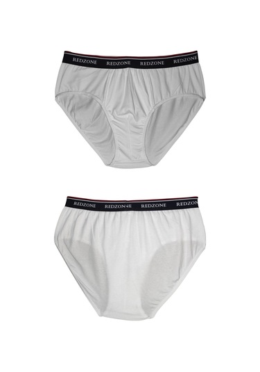 3'lü Paket Erkek Büyük Beden 105-180 Kilo Arası İçin Uygun Rahat Kalıp Redzone Likralı Slip Beyaz