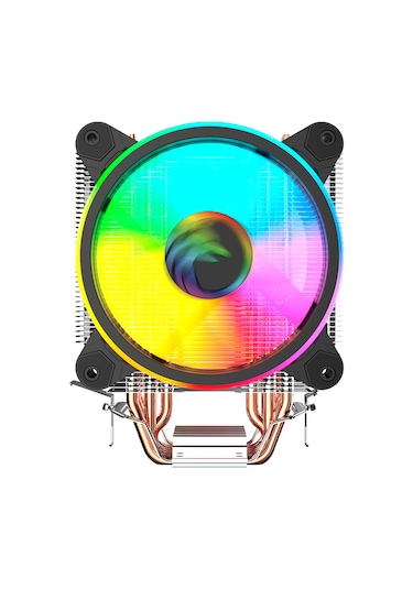 Gametech Hd6.2 Pro Cpu Soğutucu 2X12 Cm Led Fan Intel Amd 2011
