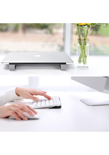 Jeemson Notebook Soğutucu Standı Kablosuz Oyuncu Ve Ofis Bilgisayarları İçin Ergonomik Masaüstü Aksesuarı 4 Adet Gri