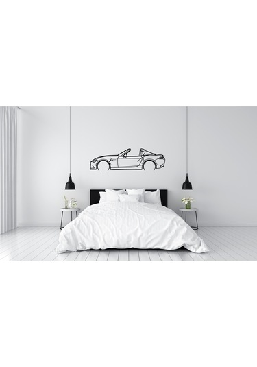 Mazda Mx5 2023 Duvar Süsü Tablo Dekorasyonu 2d 45-50cm