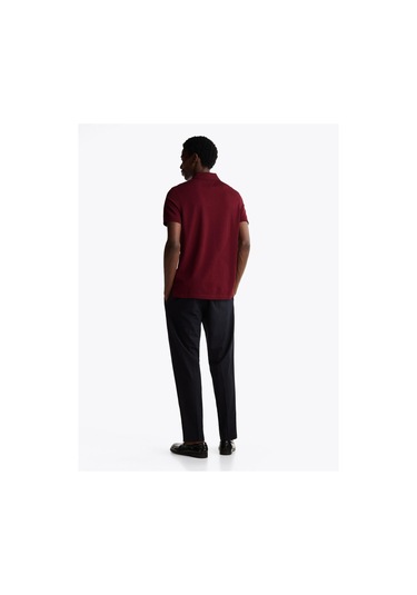 Tommy Hilfiger Erkek Bordo1 Polo Yaka T-shirt Mw0mw17770 Vlp-13310 Bordo1