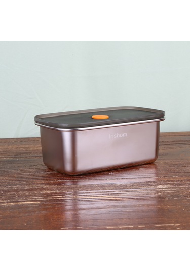 Ruicoo 1000ml Paslanmaz Çelik Yemek Saklama Kutusu - Hijyenik, Anti-korozif, Piknik Ve Bento İçin Dayanıklı Gümüş