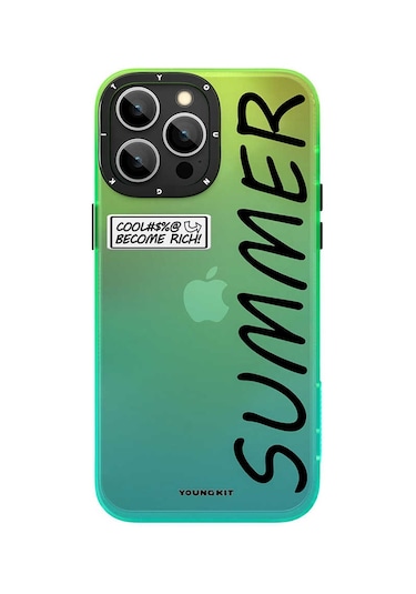 Youngkit Apple Uyumlu iPhone 13 Pro Max Kılıf YoungKit Summer Serisi Kapak ZORE-267421