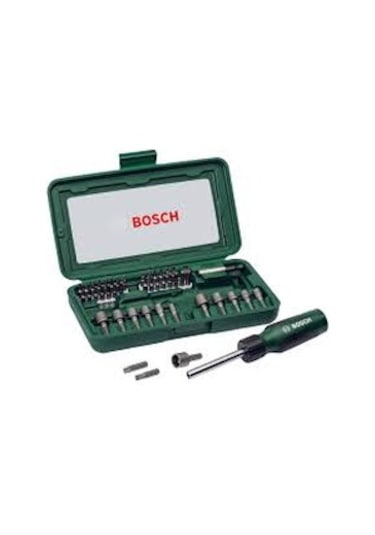 Bosch 46 Parça Cırcırlı Tornavida Bıts Uç Lokma Vidalama Seti.
