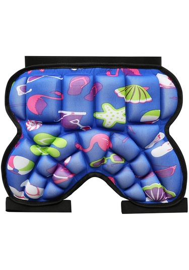 Homyl Çocuklar Için 3d Yastıklı Kalça Koruma Şortu Mavi Mavi