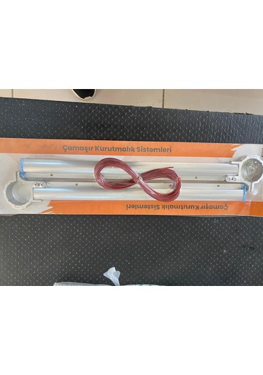 Çamaşır Askılık Yuvarlak Küpeşte Balkon Çamaşırlık Metalik Gri