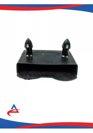 Alistek Lamel Askısı 53 Mm Kaplamalı - 20 Adet. 155408350 Siyah