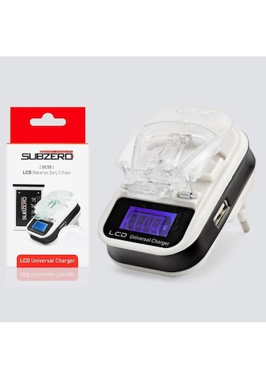Subzero Dc55 Lcd Unıversal Batarya Sarj Aletı