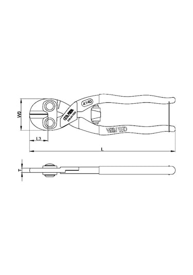Ceta Form E38-54-0200 Kompakt Keski Çivi. Perçin V.B. Için