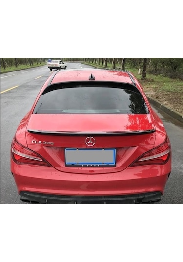 Autogp Mercedes Cla W117 Cam Üstü Spoiler Siyah Boyalı Agp-bg-1080