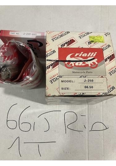 Jawa 250 66,5 Piston Sekman Seti Rialli Marka