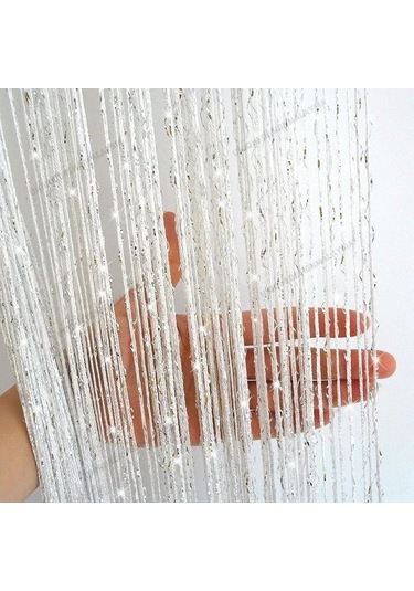 Geeroyoo "modern Mavi Boncuk Perde - 1m X 2m, Kapı & Pencere Dekoru, 3d Efektli"