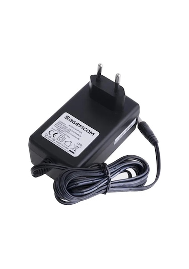 Sagemcom 12v 2a Modem Ve Arduino Uyumlu Priz Tipi Adaptör Msp-c2000ıc12.0-24f-de