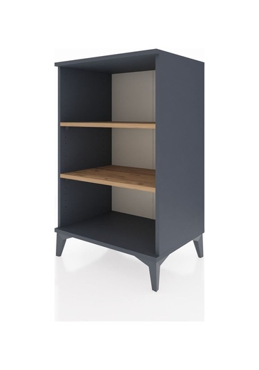 Hyperion Komodin 2 Raflı 60x44x96 Antrasit-çam Antrasit