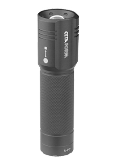 Ceta Form Lu-MAX Pro 4AAA El Feneri (Focus) - 450 Lümen Siyah