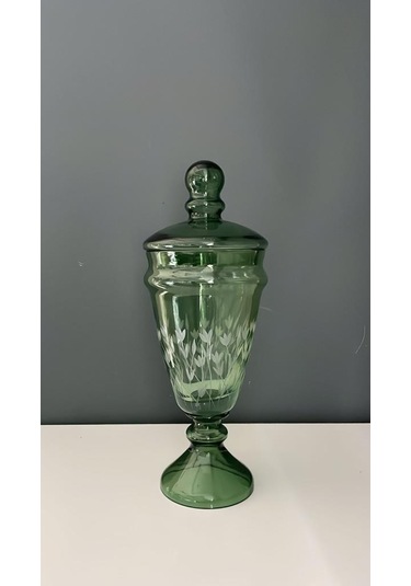 Decorıum Abc Kapaklı Büyük Ayaklı Vazo Lily Vazo