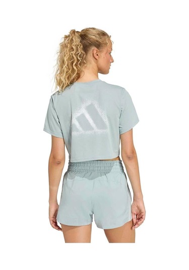 Adidas W Primelift G T Kadın Yeşil T-shirt Kb9398