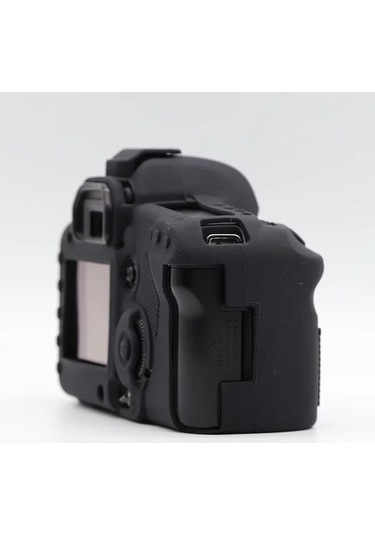 Pazly Canon Eos 5d2 / 5d Mark Iı Silikon Kılıf, Dslr Fotoğraf Makinesi Koruma Kapağı - Siyah