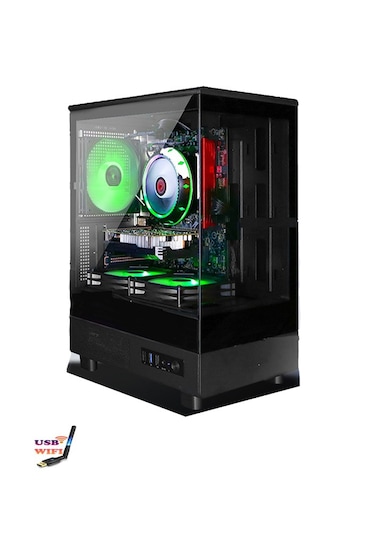 Teknocity TC532 R5-5500 32 GB 512 GB SSD RTX3050 Free Dos Masaüstü Oyuncu Bilgisayar