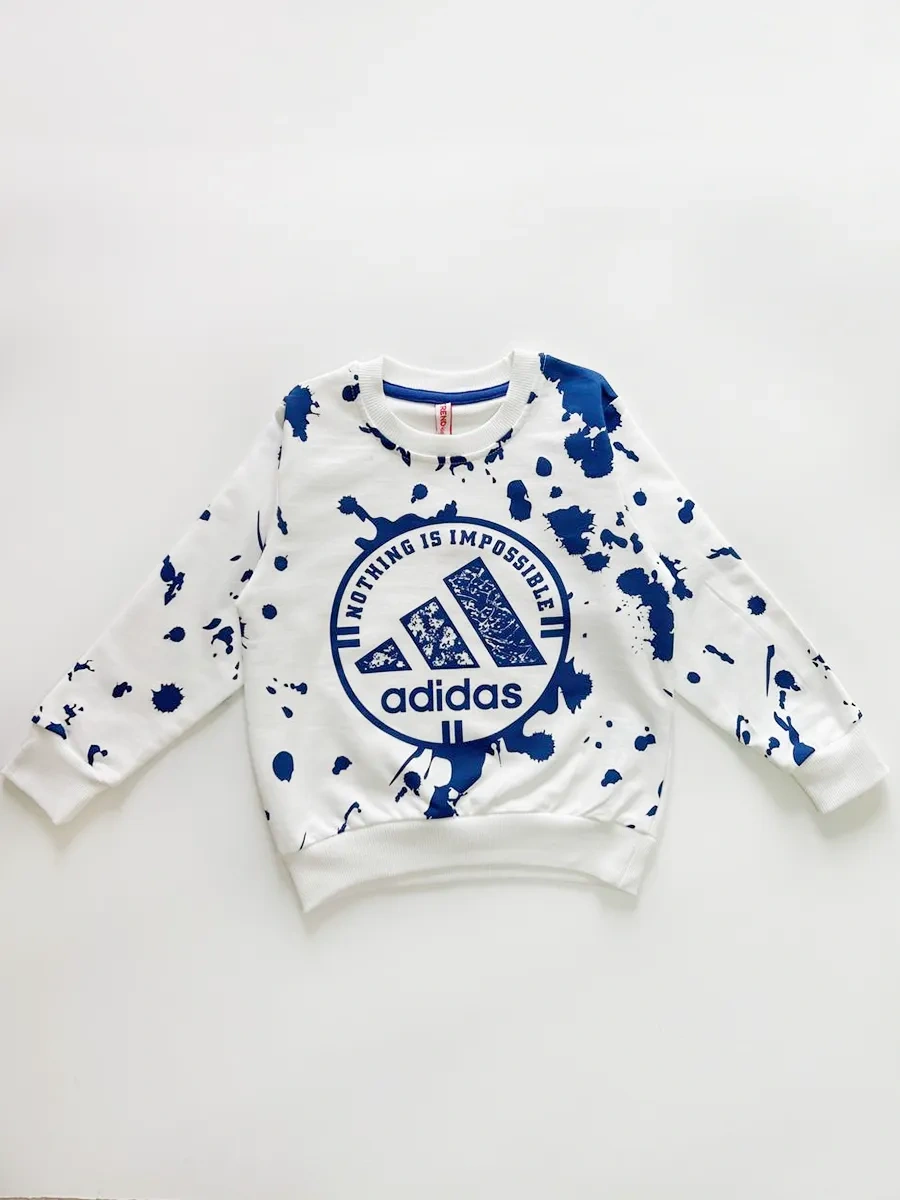 Vazuncıkı Anaokulu İçin Erkek Çocuk Spor Takımı 377369006 Gri-mavi