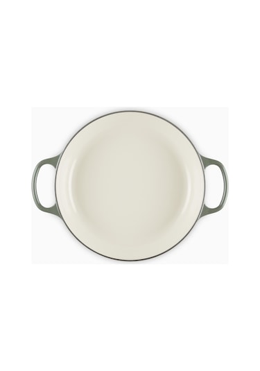 Le Creuset Gourmet Profesyonel Lüks Döküm Tencere Haki 30 Cm