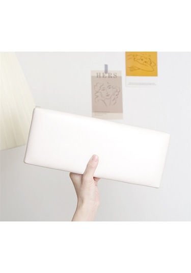 Yunboo Beyaz Ahşap Manikür El Yastığı - Profesyonel Tırnak Bakımı İçin