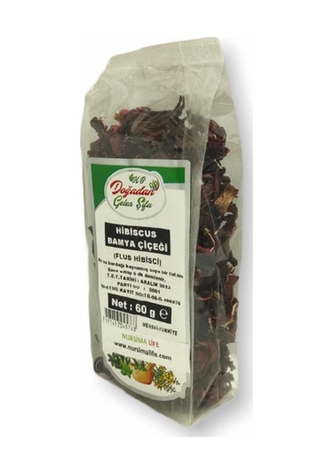 Bamya Çiçeği Hibiskus 60Gr