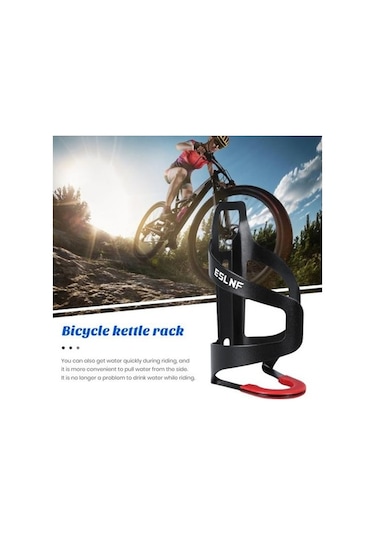 Pazly Siyah Alüminyum Bisiklet Şişe Tutucu, Ultralight Paslanmaz Çelik, Korozyona Dirençli, Evrensel Dağ Yol Bisikleti Su Şişesi Tutucu Siyah