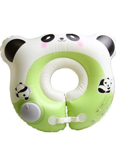 Bebek Bel Simidi Panda Figürlü Emniyet Tokalı Pompasız Kullanım 1