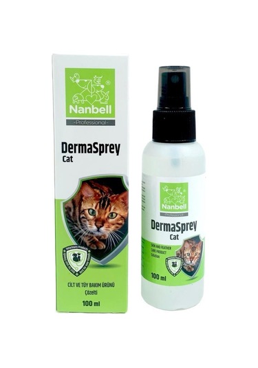 Nanbell Kediler İçin Derma Sprey 100 ML