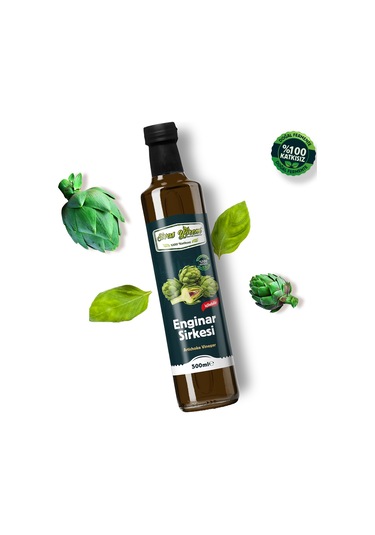 Sivas Yörem %100 Katkısız Enginar Sirkesi 500 ML