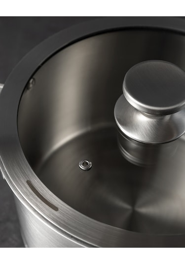 Madame Coco Raye Derin Tencere - Çelik - 24 Cm 8684427146248 Çok Renkli