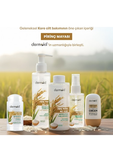 Dermokil Pirinç Mayası Yüz Temizleme Jeli 200 Ml