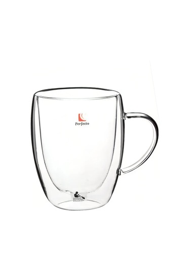 Perfecto Linea Cam İki Katmanlı Bardak 350 Ml 30-003350 198190821 Beyaz