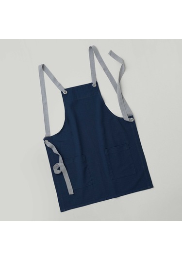 Linens Winches Mutfak Önlüğü Lacivert Lacivert Bakır